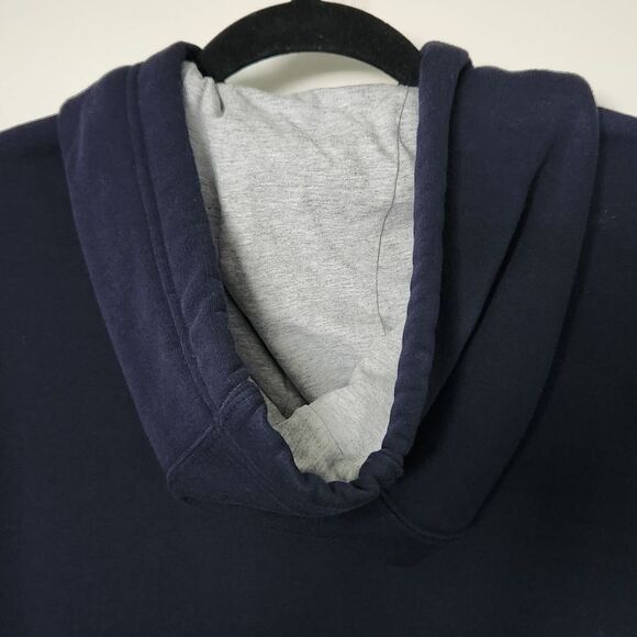 Russell Athletic Men's Navy Hoodie Sweatshirt Pocket Size XXL - Picture 6 of 6